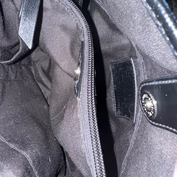 Coach Black and Cream Signature Tote - Picture 4 of 6